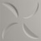 Ekena Millwork 19 5/8in. W x 19 5/8in. H Pinwheel EnduraWall Decorative 3D Wall Panel Covers 2.67 Sq. Ft. WP20X20PIGLN - alternate 3